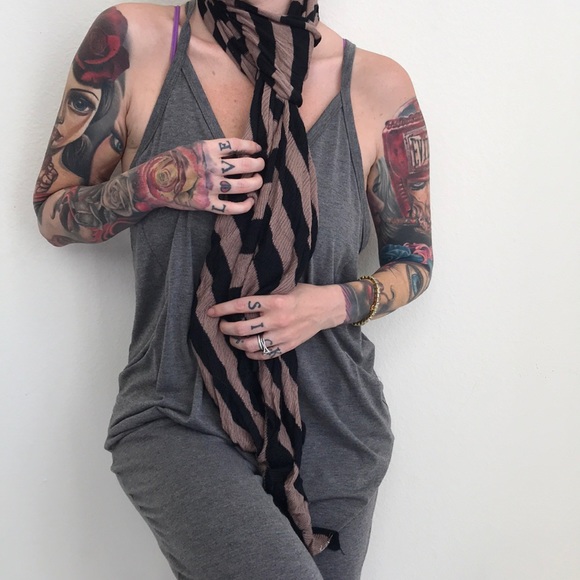 Beautiful animal print neck scarf